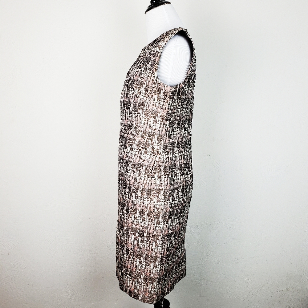 Lafayette 148 Dress Sheath Jacquard Designer Luxury Career Office Sophisticated - Picture 8 of 9